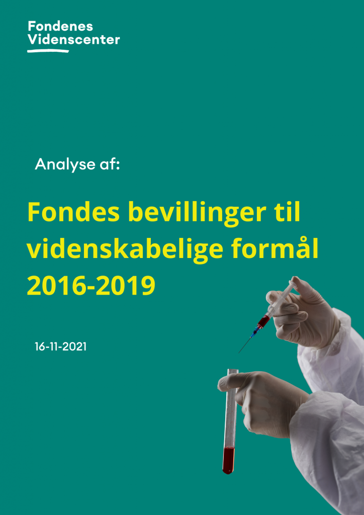 Fondes bevillinger til videnskabelige formål 2016-2019